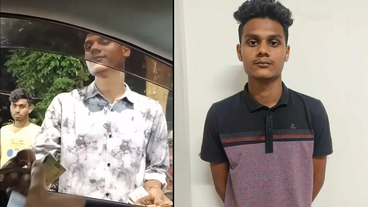 ধানমন্ডিতে গাড়ি থেকে চাঁদা নেওয়ার ভিডিও ভাইরাল, অভিযুক্ত যুবক আটক ধানমন্ডিতে গাড়ি থেকে চাঁদা নেওয়ার ভিডিও ভাইরাল, অভিযুক্ত যুবক আটক